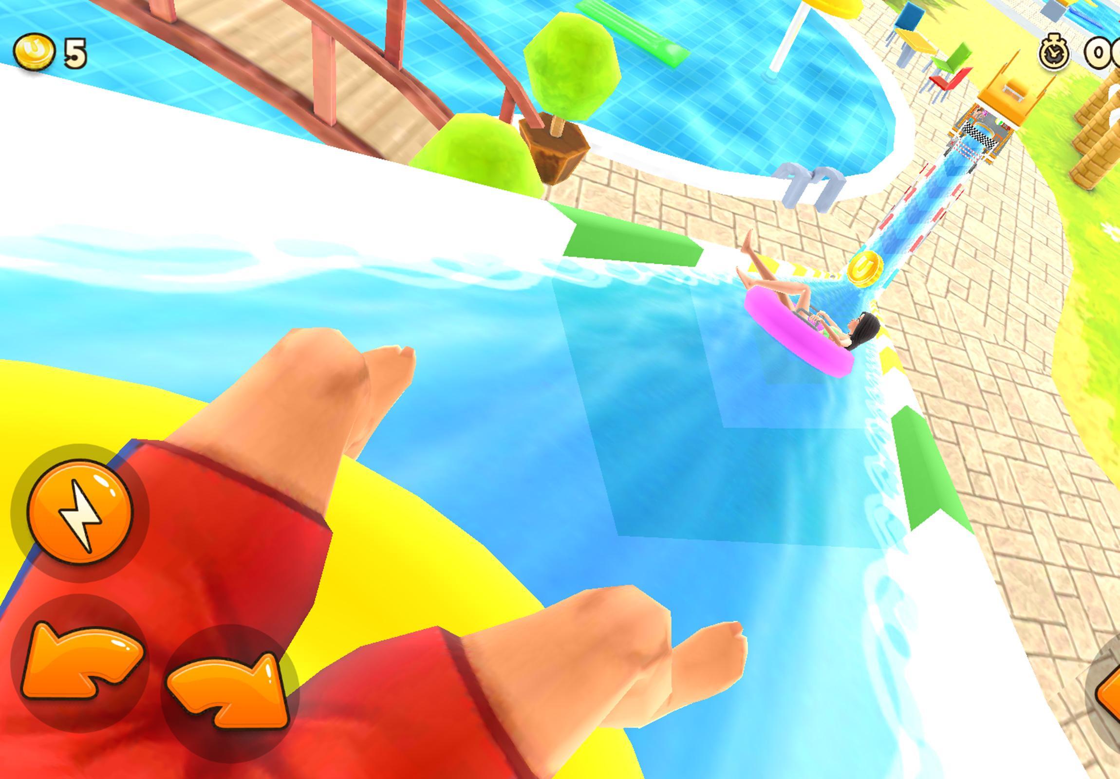 Uphill Rush Water Park Racing Game Screenshot