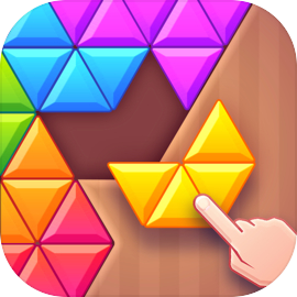Block Puzzle Box - Triangles, Hexagons & Blocks