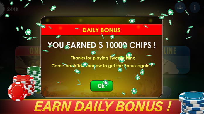 Screenshot of 29 Card Game Online