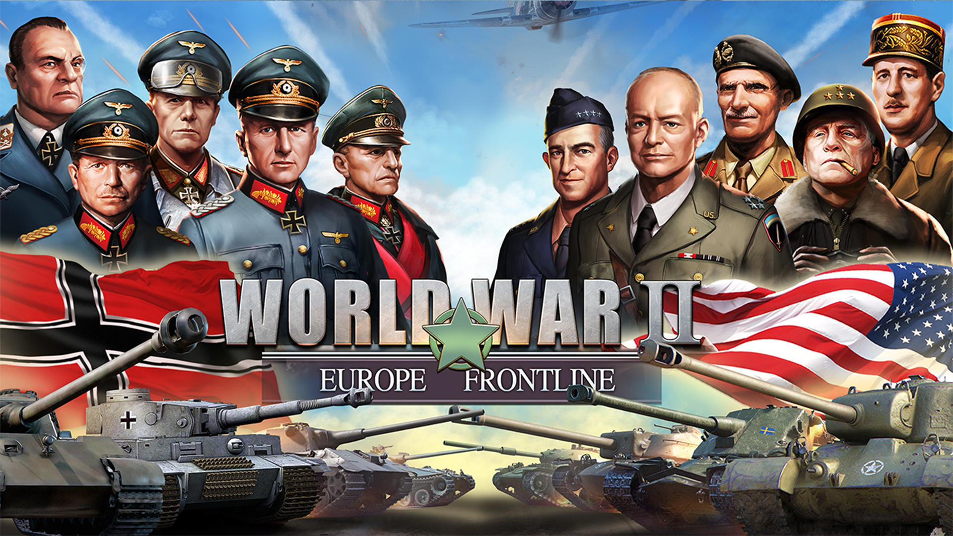 Banner of Perang Dunia 2: Game Strategi WW2 Sandbox Tactics 530