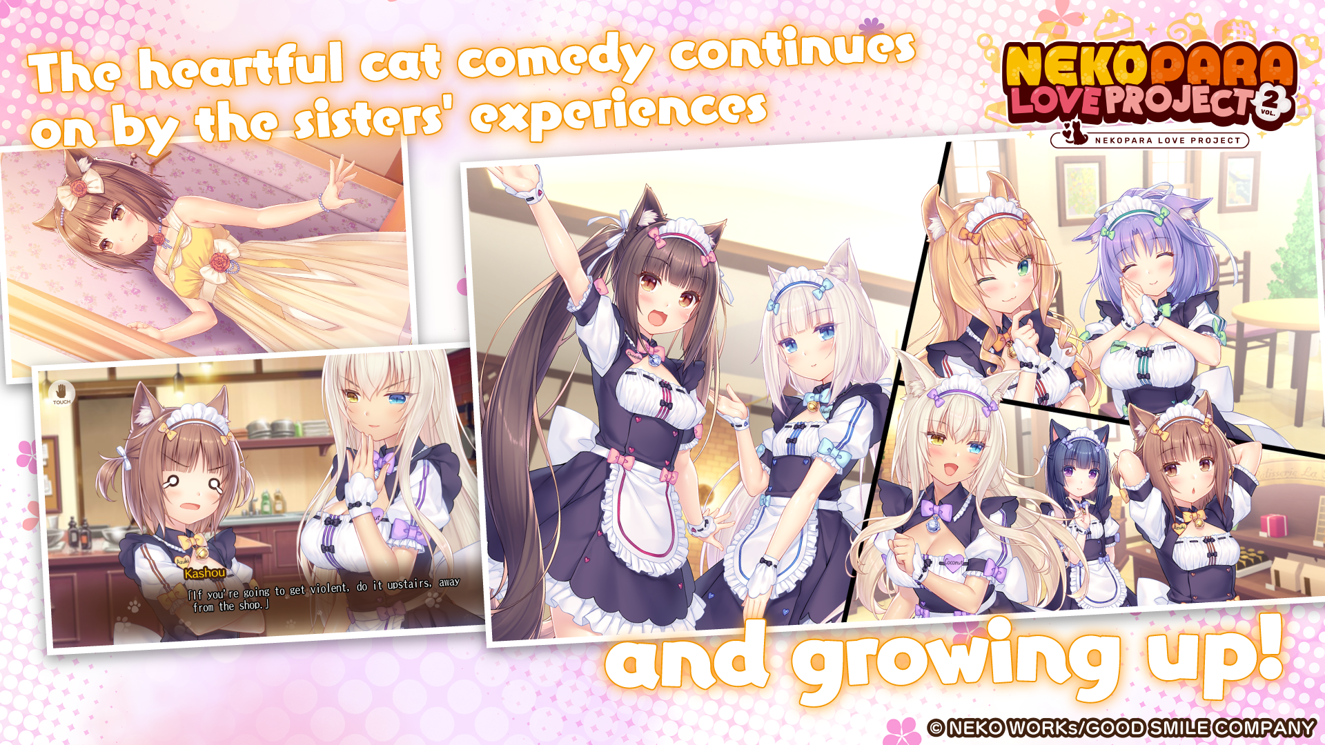 Nekopara Love Project Vol.2 Game Screenshot