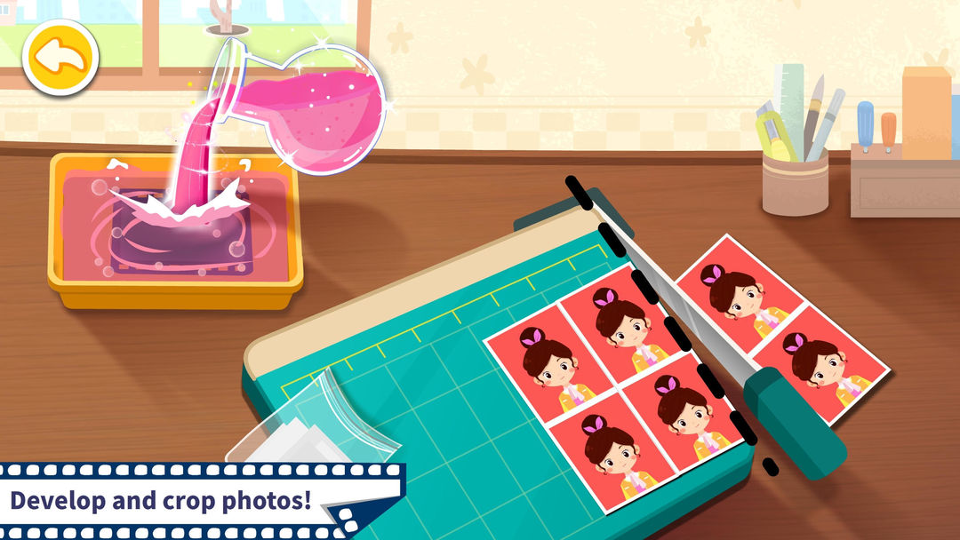 Baby Panda's Photo Studio screenshot game