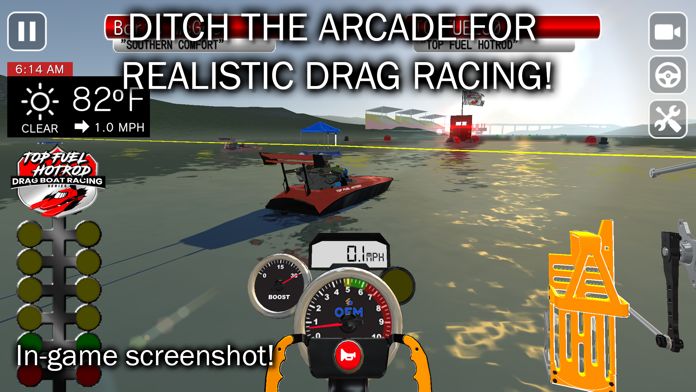 Hotrod: Speed Boat Racing Game 게임 스크린 샷