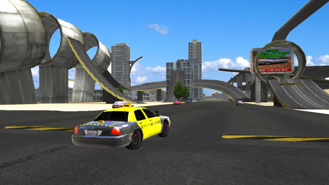 Screenshot of City Taxi Driving Simulator 3D