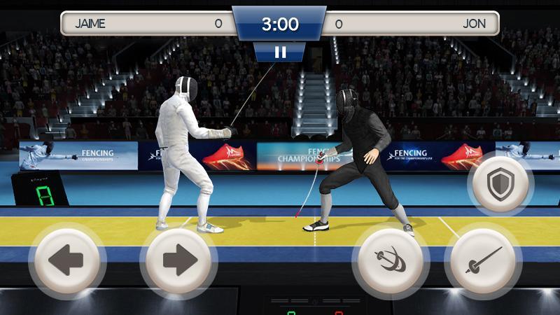 Screenshot of Fencing Swordplay 3D