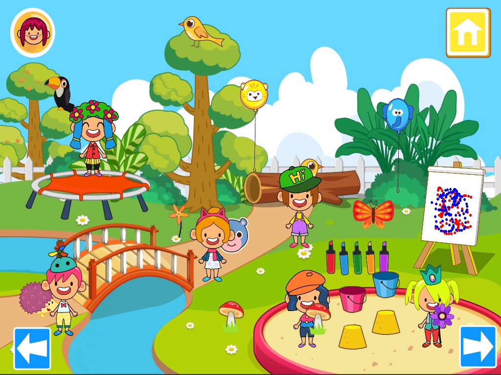 My Pretend Playground - Kids Sensory Outdoors FREE 게임 스크린 샷