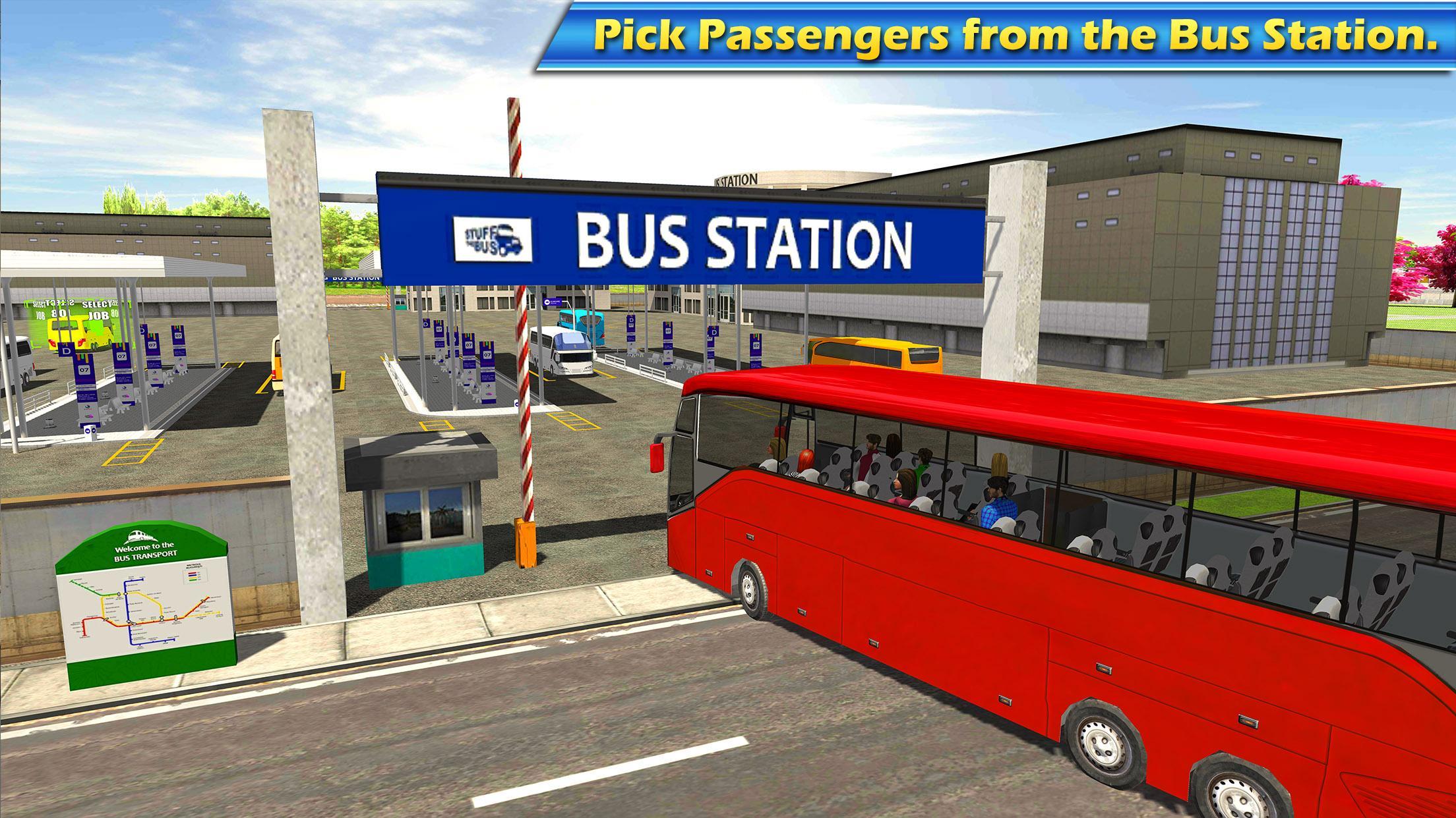 Euro Bus Driving Simulator 2018 Game Screenshot