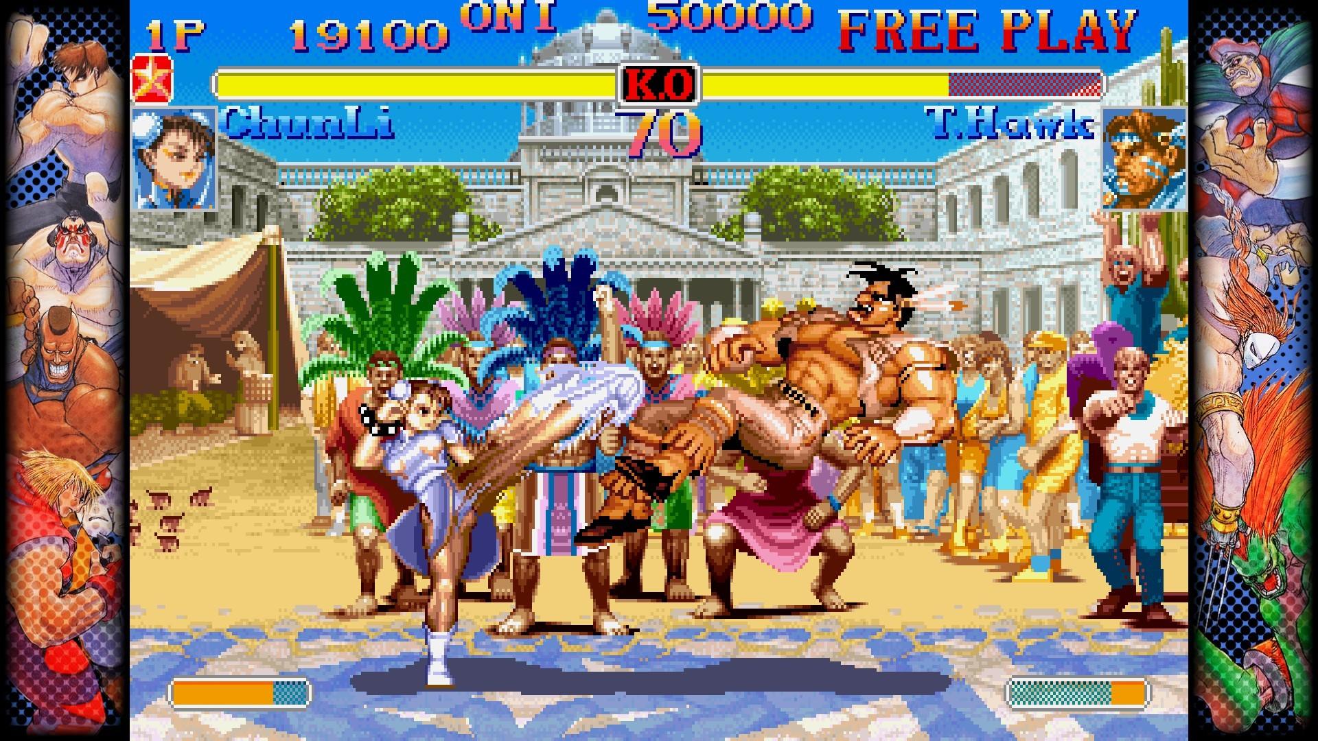 Cuplikan Layar Game Capcom Fighting Collection