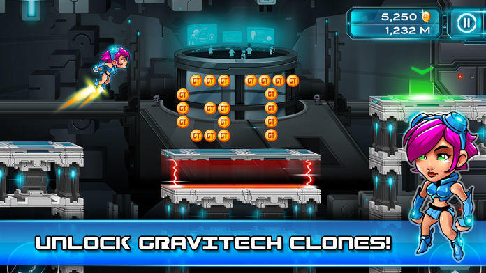 Gravity Guy 2 ゲームのスクリーンショット