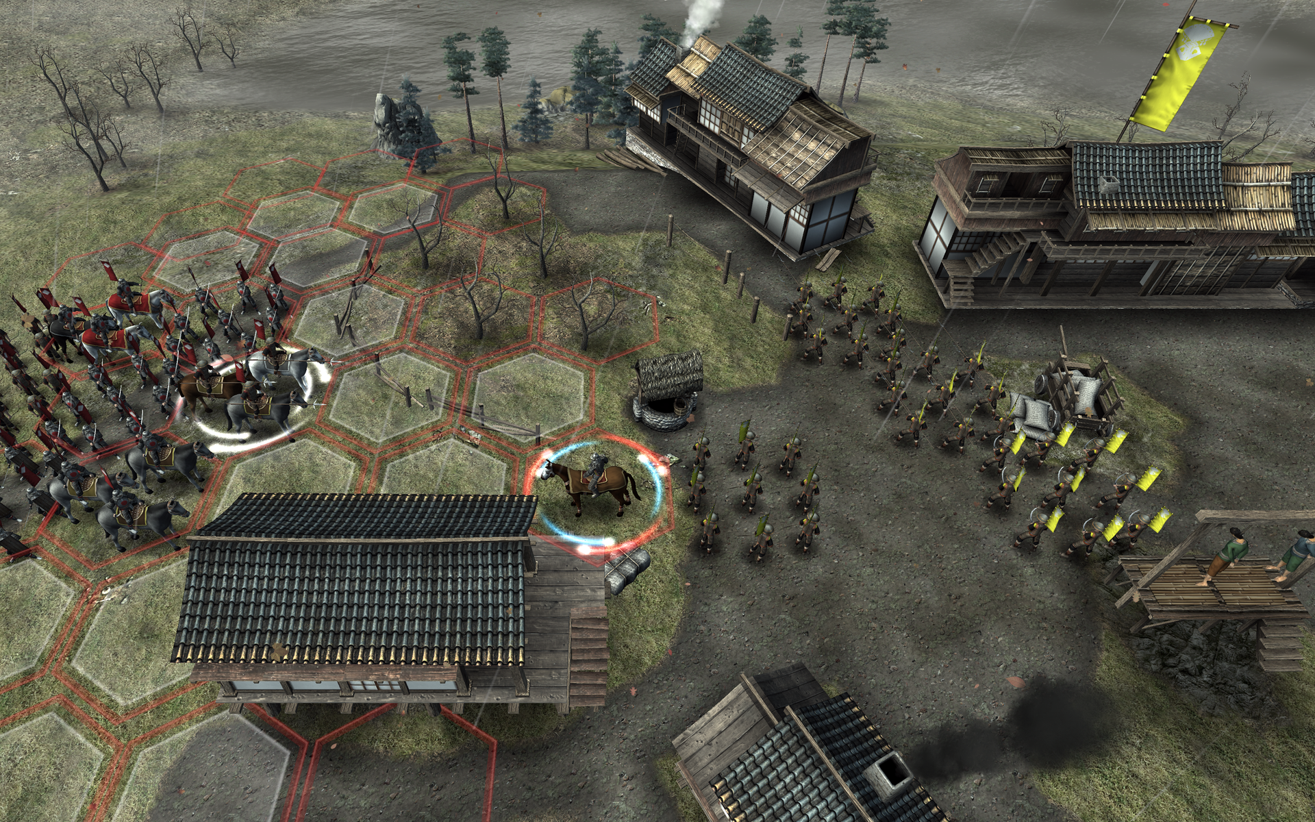 Shogun's Empire: Hex Commander Game Screenshot
