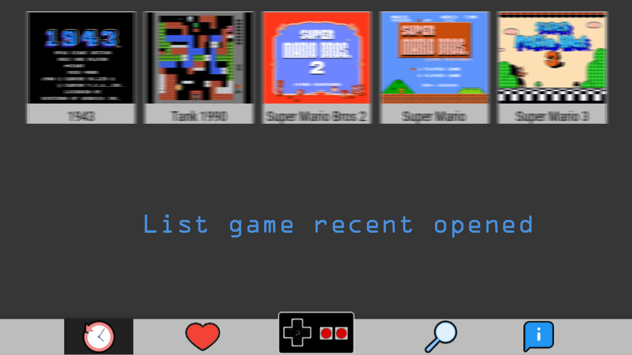 Emulator for NES - Arcade Classic Games Game Screenshot