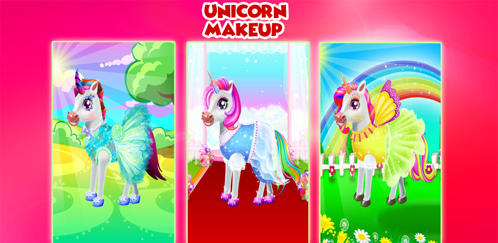 Banner of Unicorn Dress Up , Make Up & G 1.0