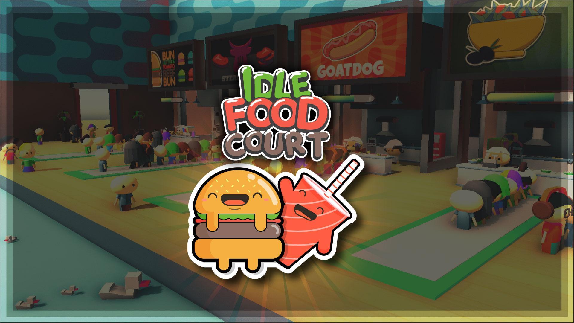 Idle Food Court Tycoon Game Screenshot