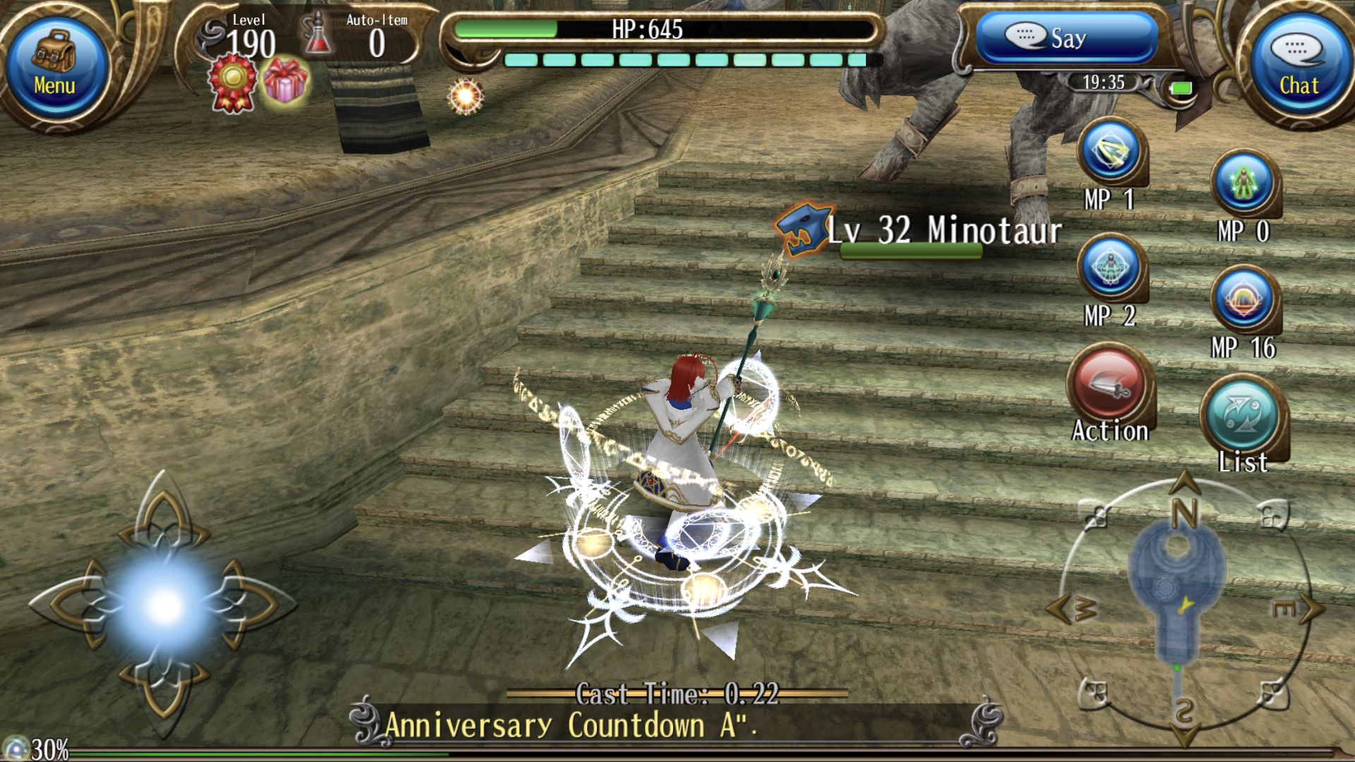 Screenshot of RPG Toram Online