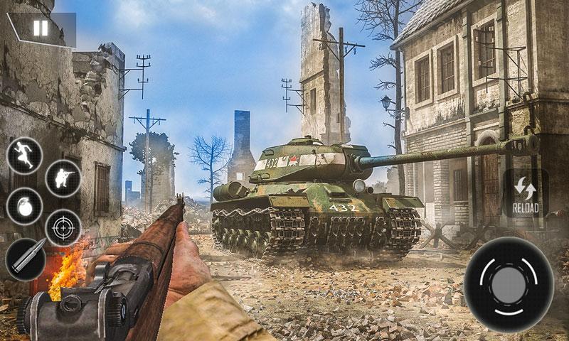 World War II Survival: FPS Shooting Game遊戲截圖