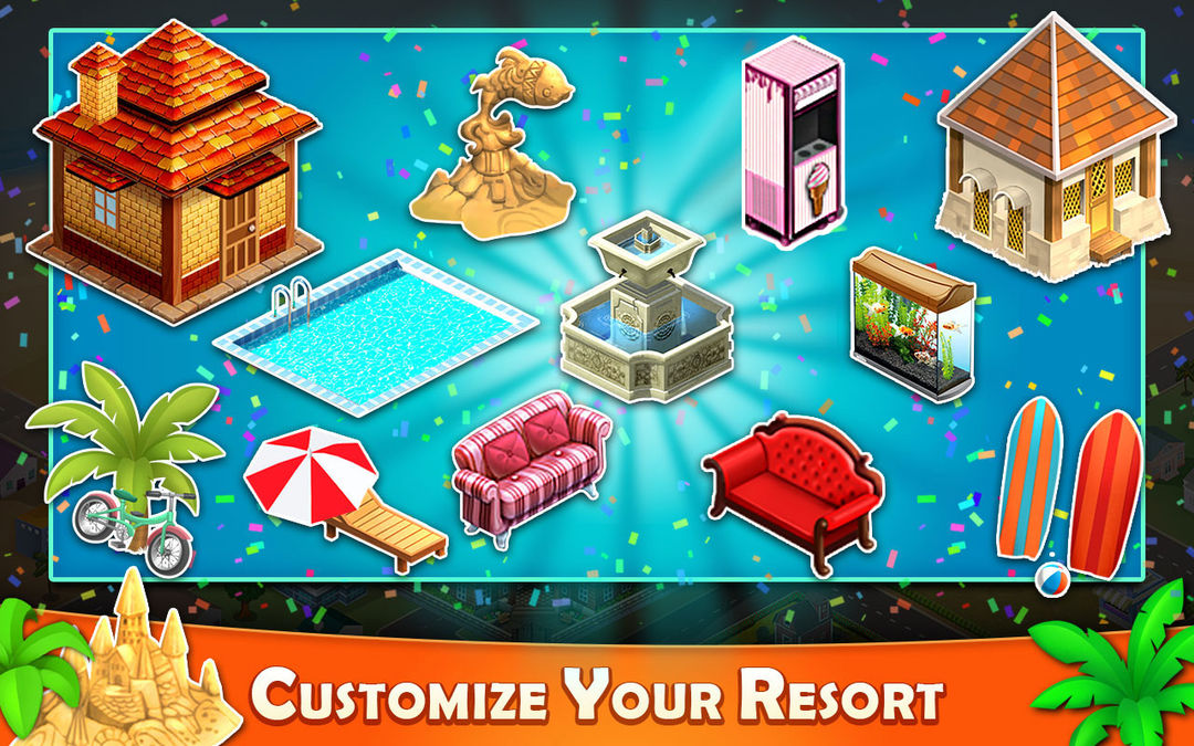 Resort Tycoon-Hotel Simulation screenshot game