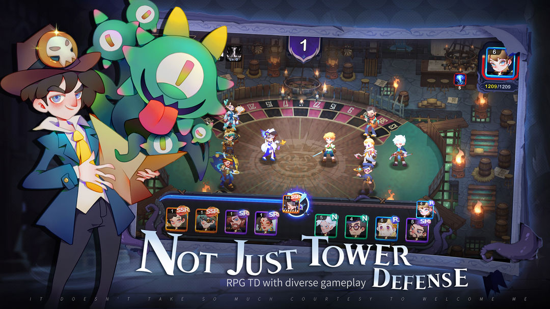  Misty City: Tower Defense 게임 스크린 샷