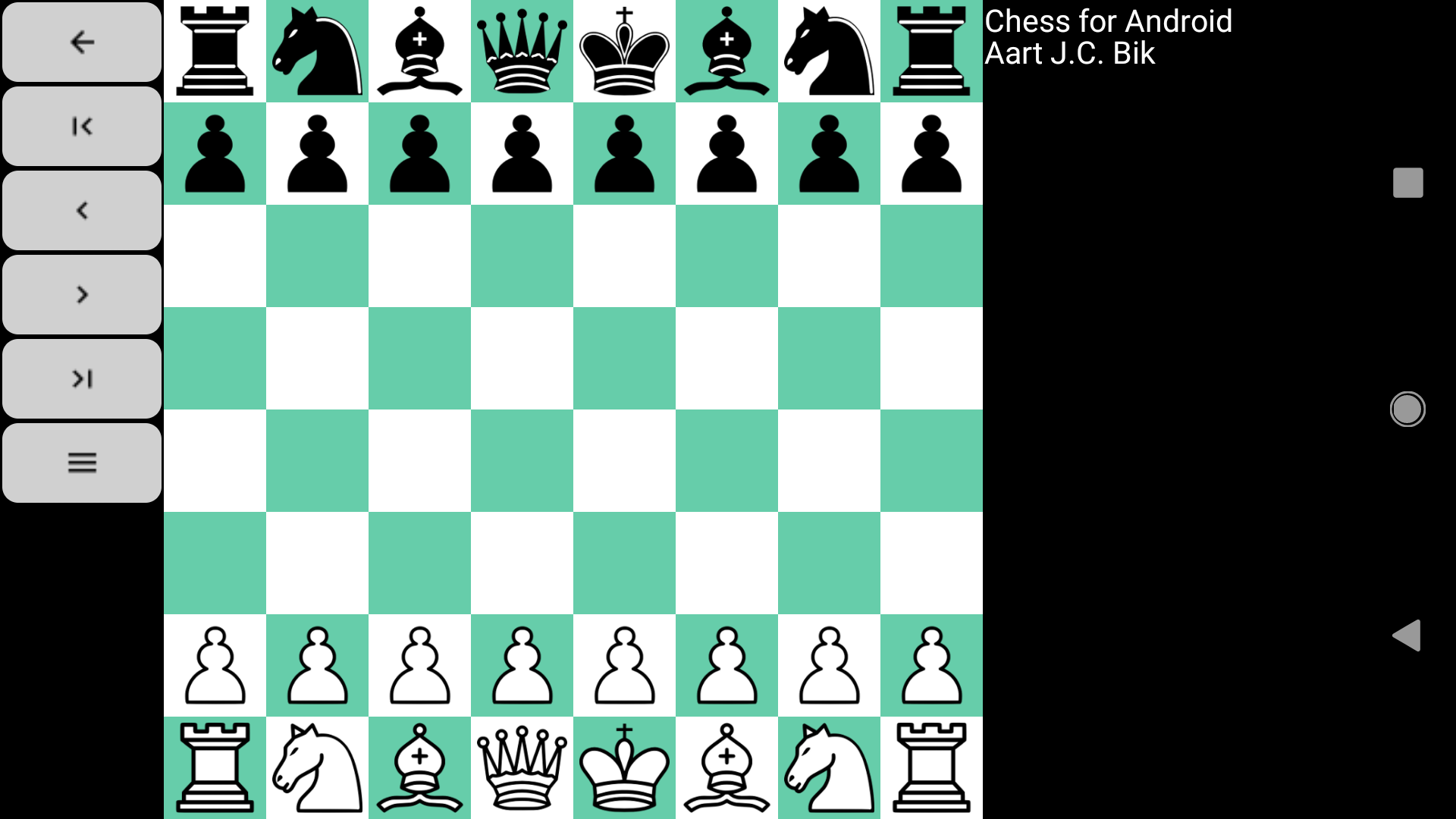 Captura de Tela do Jogo Chess for Android