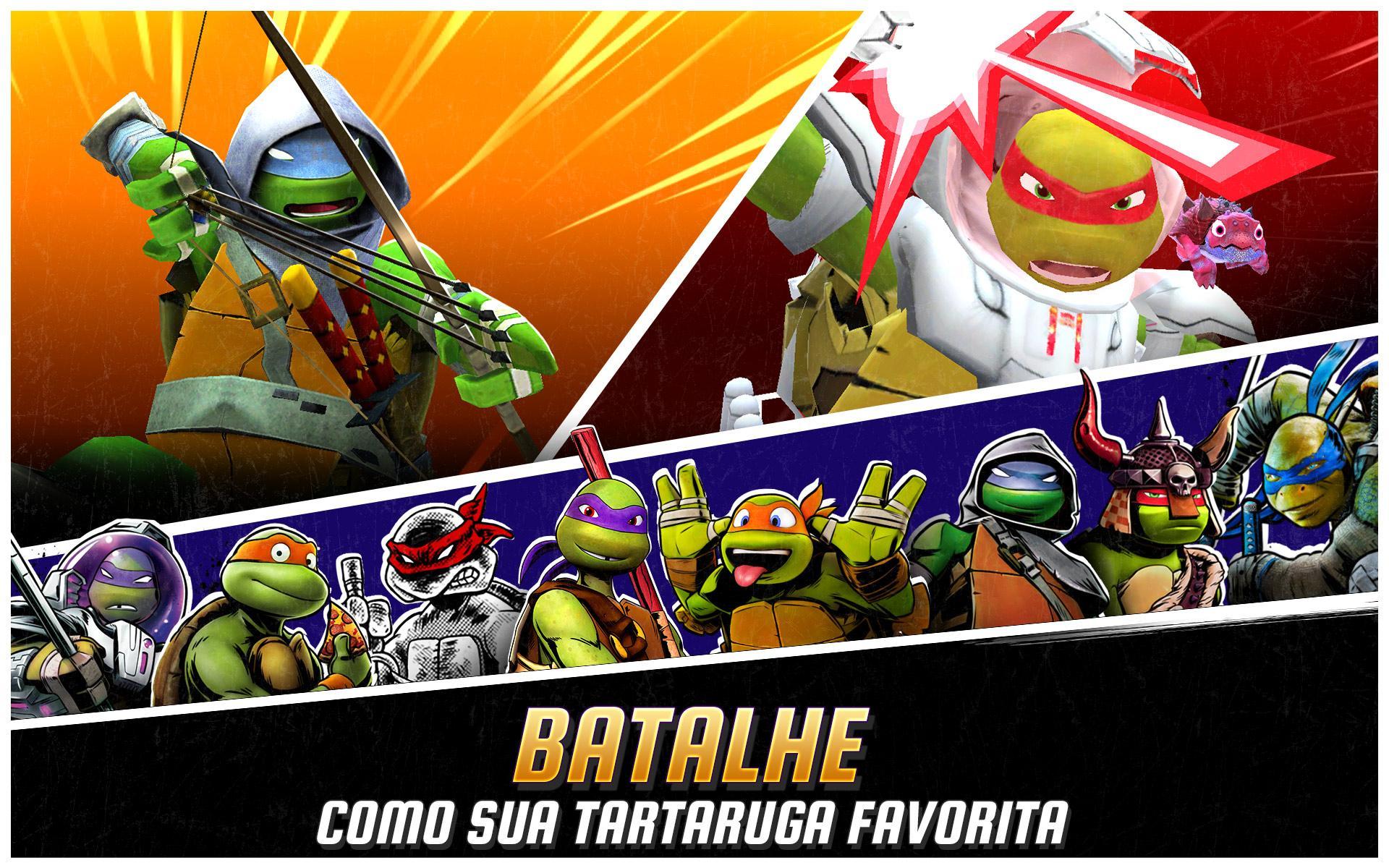 Captura de Tela do Jogo As Tartarugas Ninja: Lendas