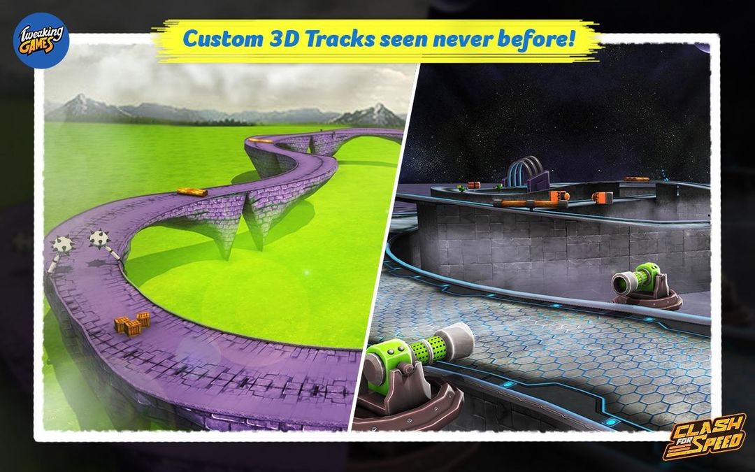 Screenshot of Clash for Speed – Xtreme Combat Racing