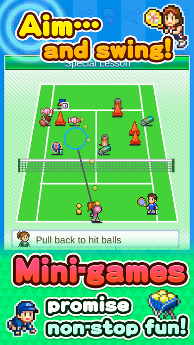 Tennis Club Story Game Screenshot