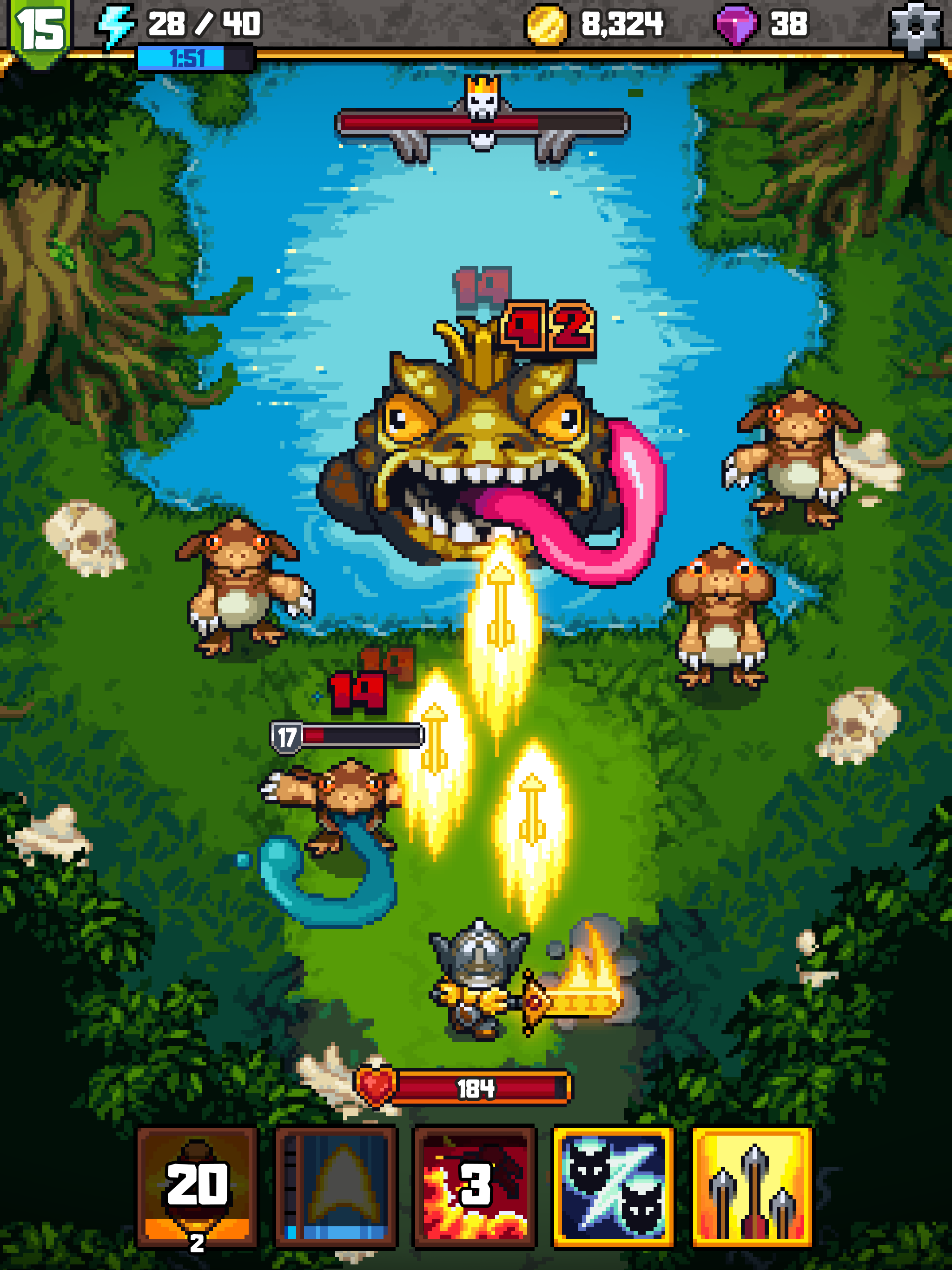 Dash Quest 2 Game Screenshot