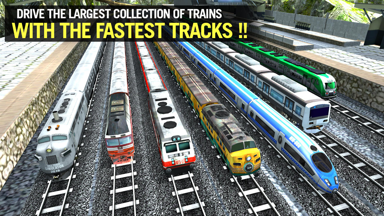 Train Racing 3D 2024 Game Screenshot