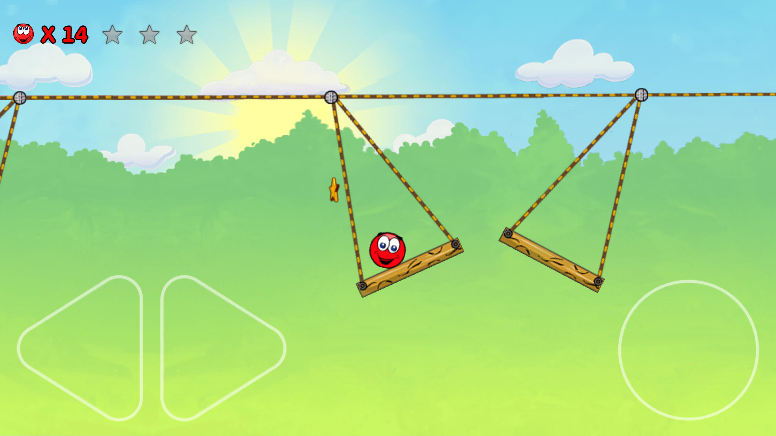 Red Ball 3: Jump for Love! Bou Game Screenshot