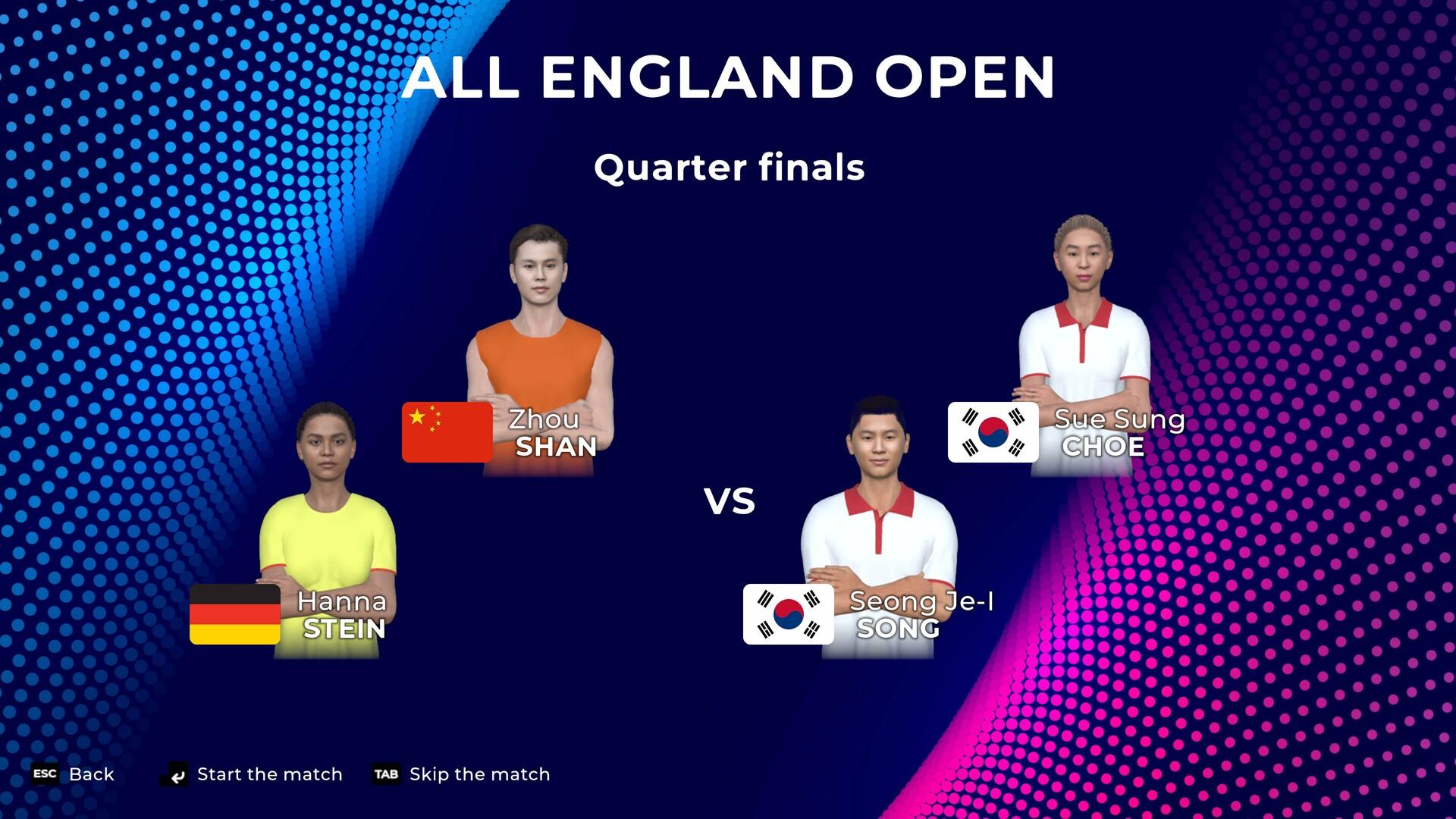 Pure Badminton Game Screenshot