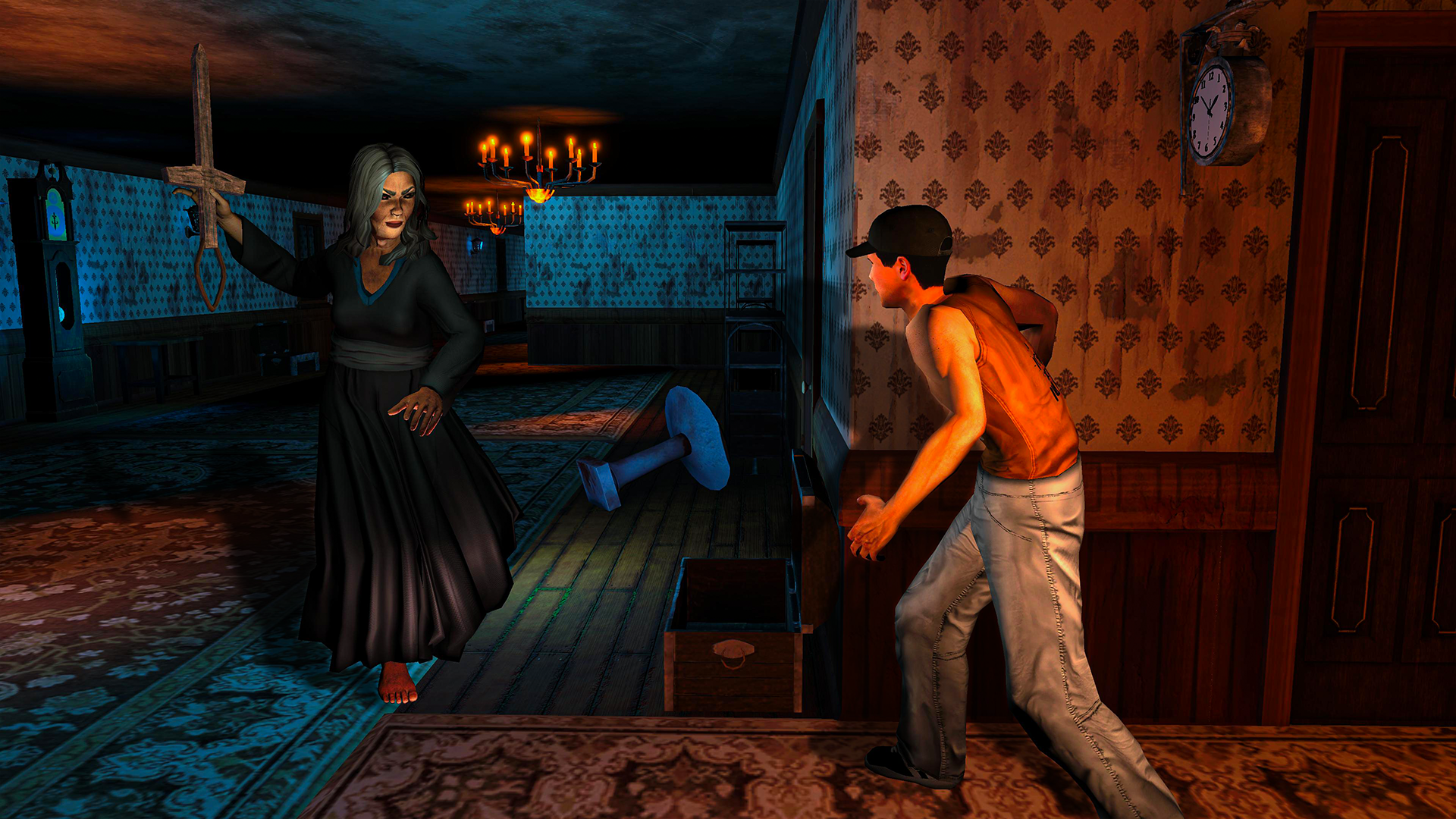 Haunted Escape Horror House Game Screenshot