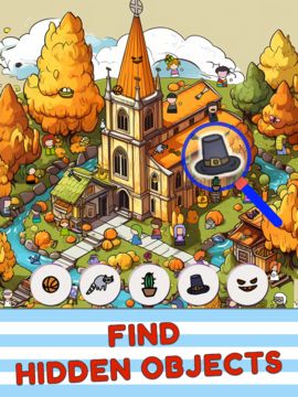 Скриншот игры Scavenger Hunt Hidden Objects!