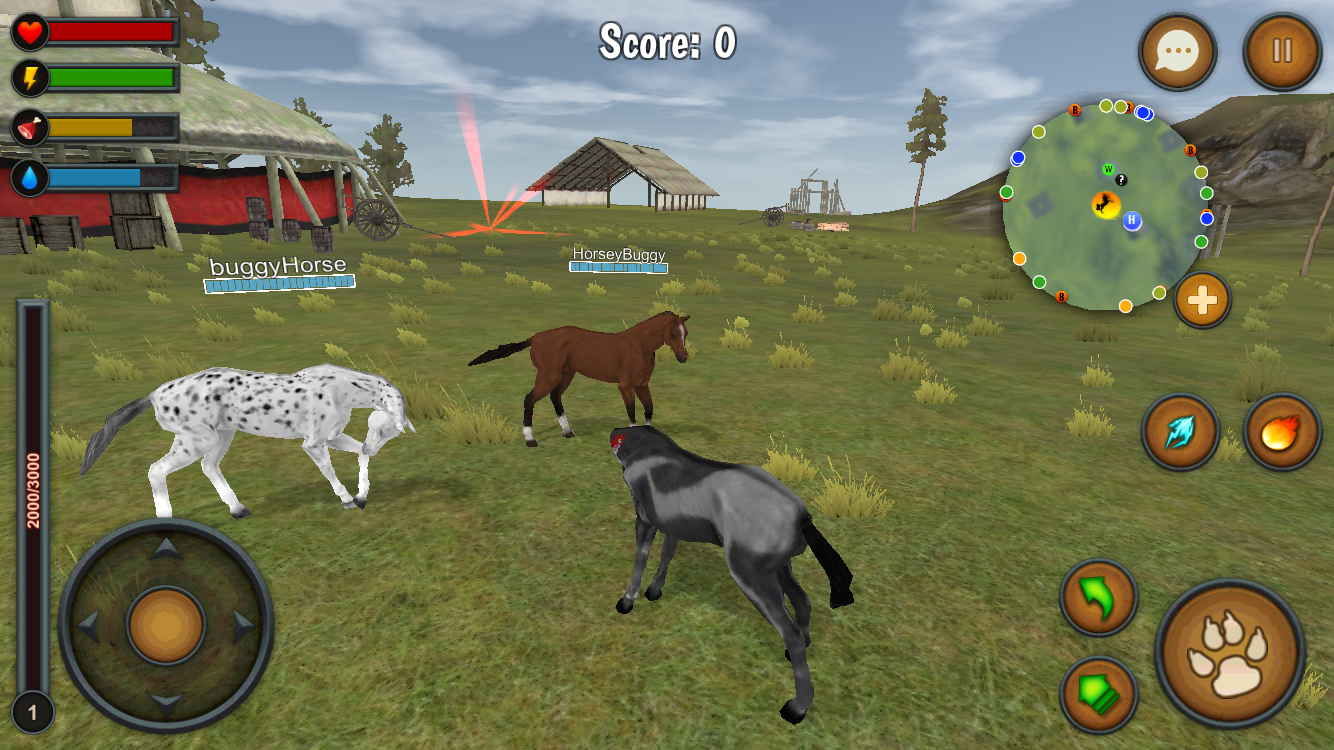 Horse Multiplayer : Arabian Game Screenshot