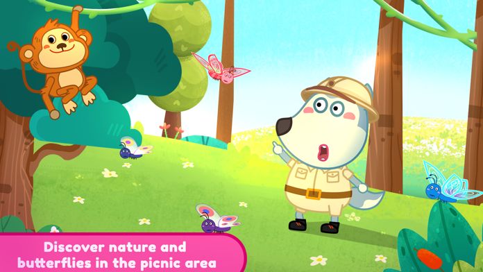 Wolfoo Family Picnic Adventure android iOS apk download for free