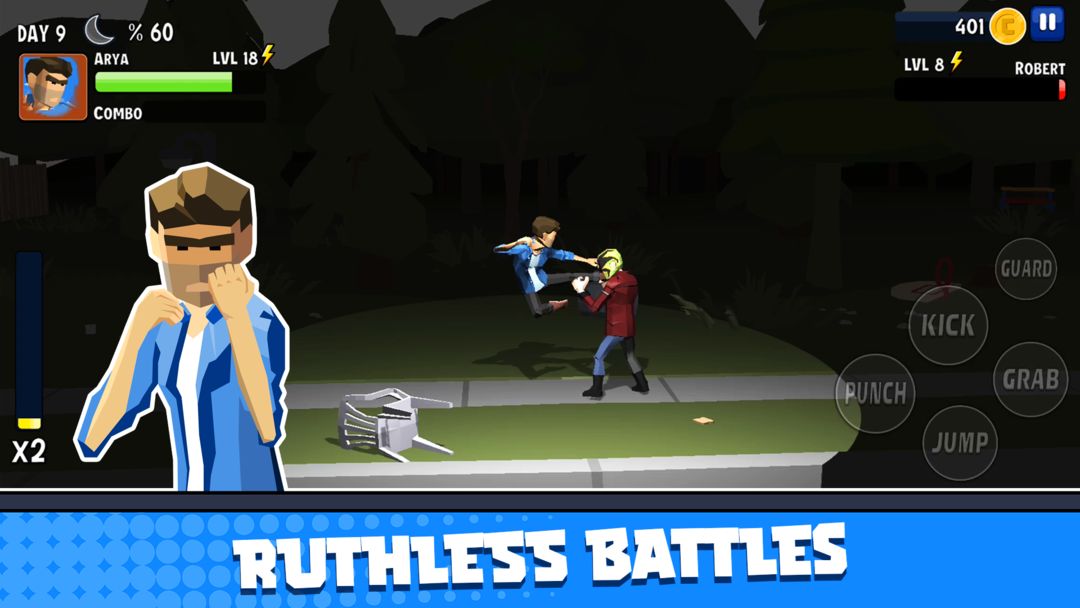 City Fighter vs Street Gang ภาพหน้าจอเกม