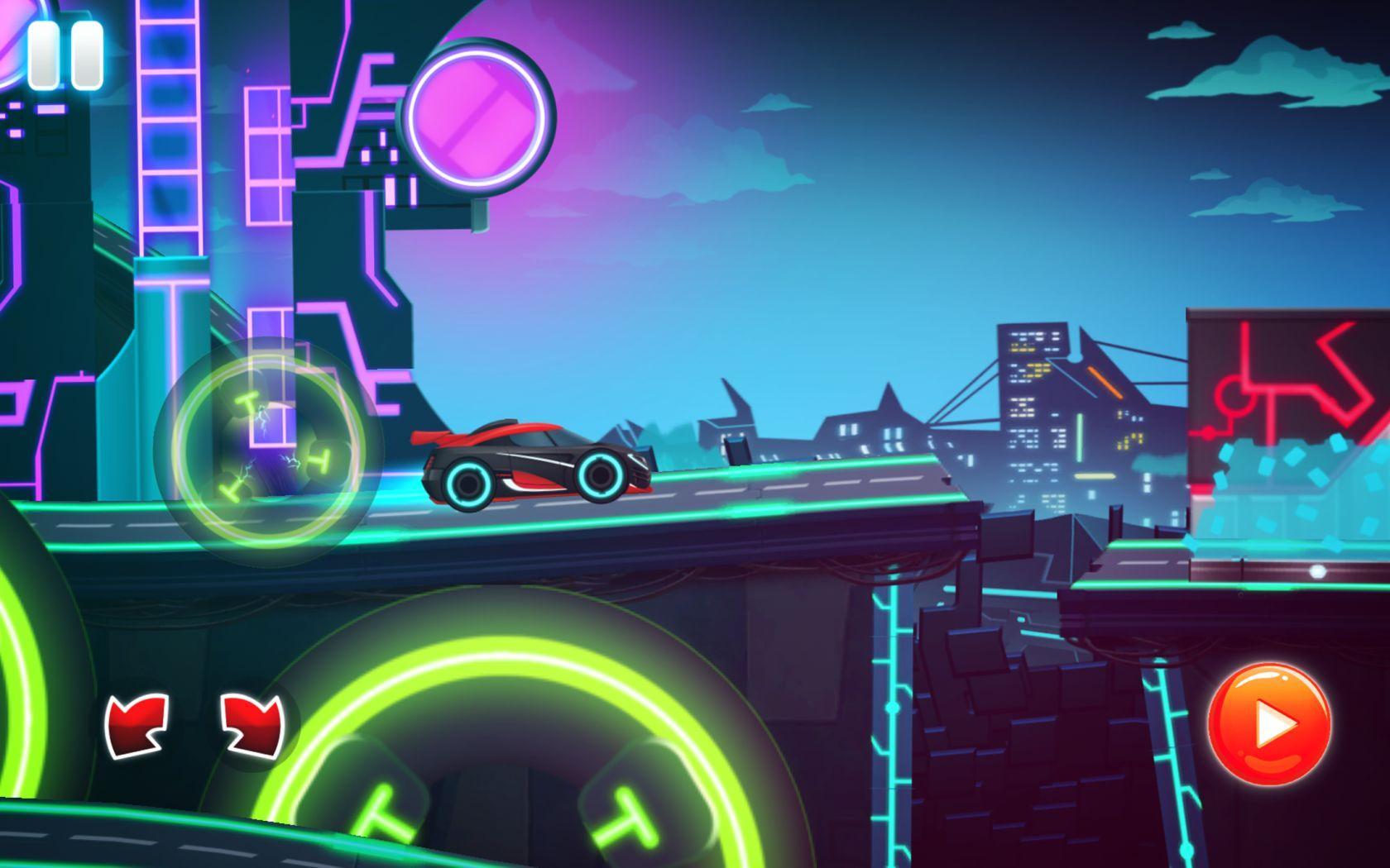 Car Games: Neon Rider Drives Sport Cars 遊戲截圖