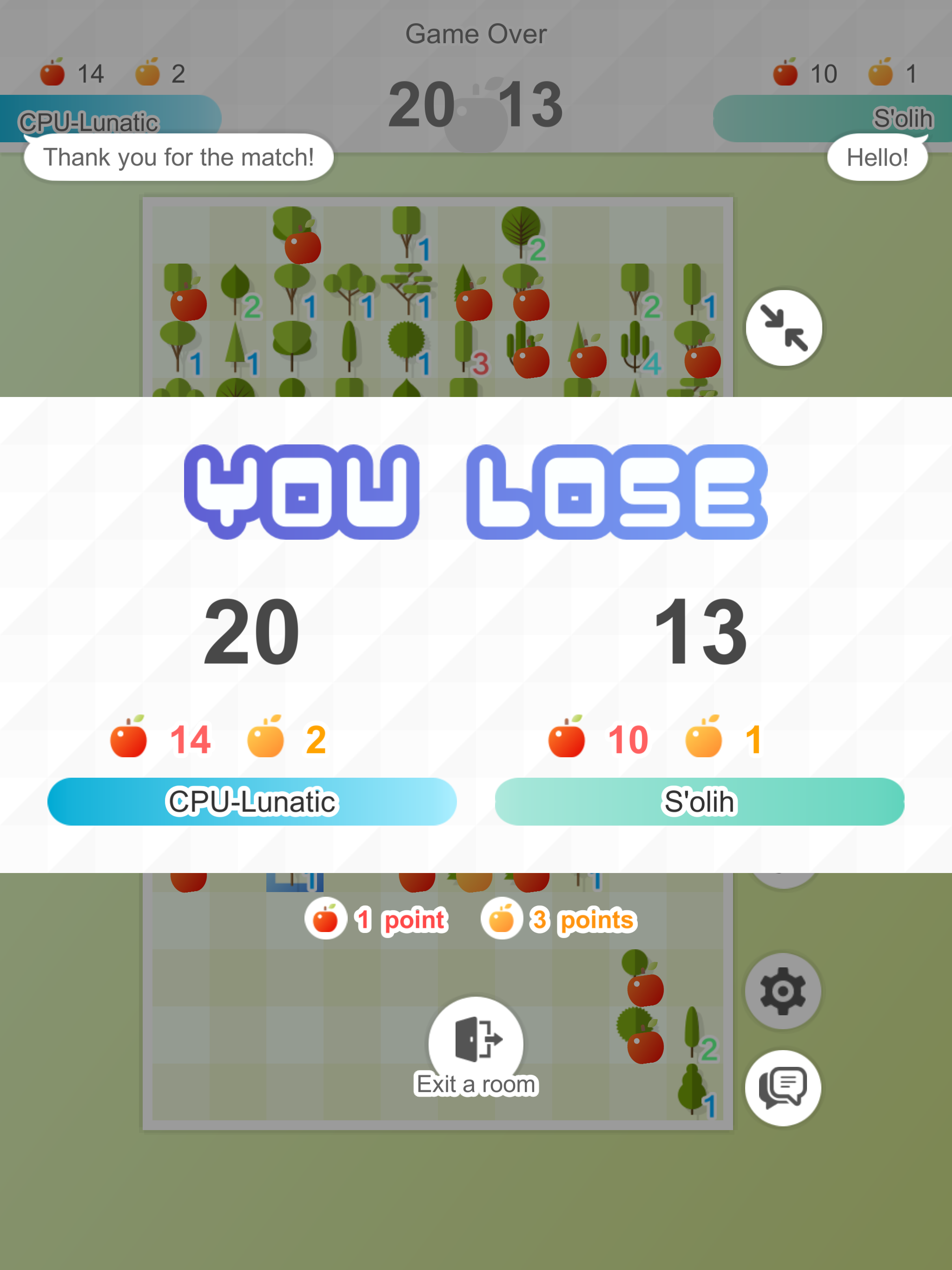 Screenshot of Minesweeper Friends