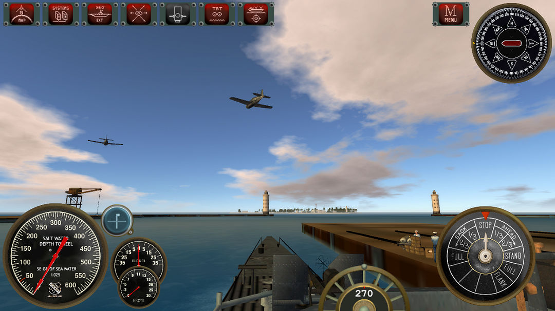 Silent Depth Submarine Sim screenshot game