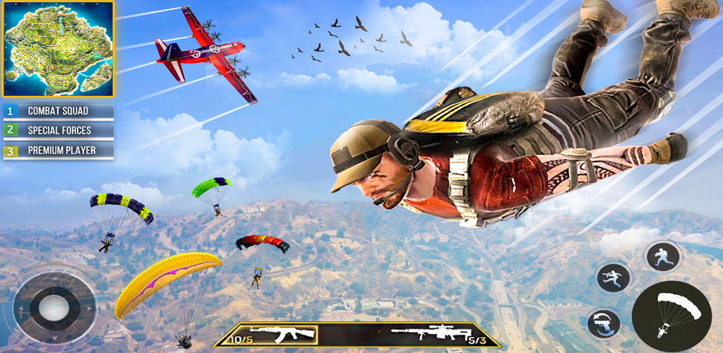 Banner of Free Firing Squad Fire Free Survival Battlegrounds 