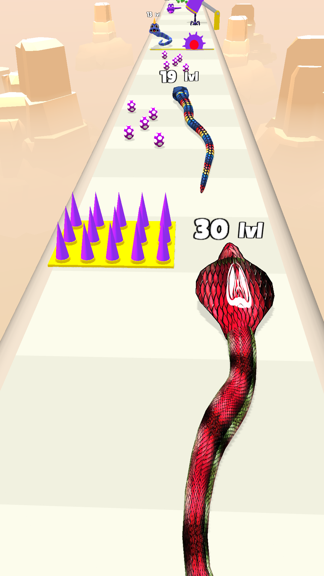 Snake Run, Merge & Evolve Game Screenshot