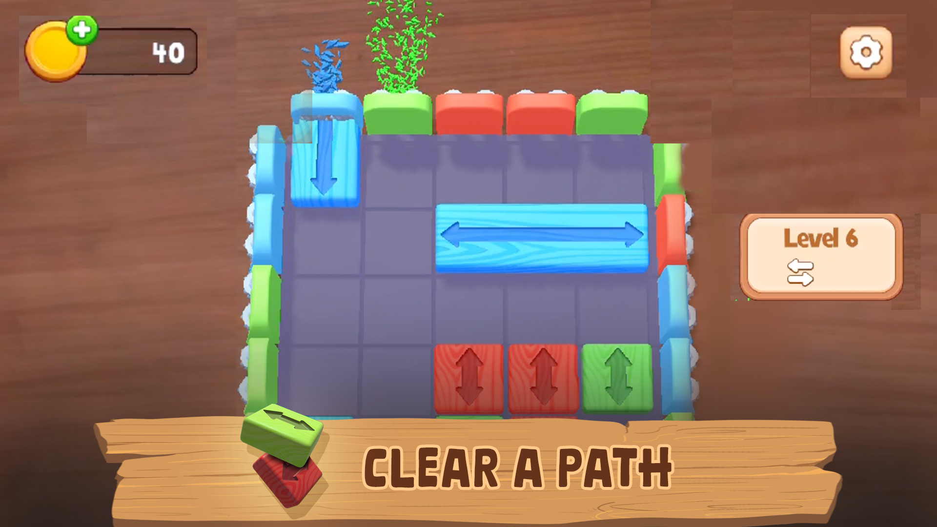 Lumber Jam Game Screenshot