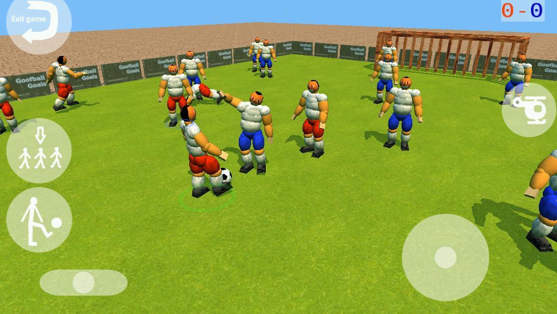 Screenshot 1 of Goofball Голы Футбольная игра 3D 1.1.0