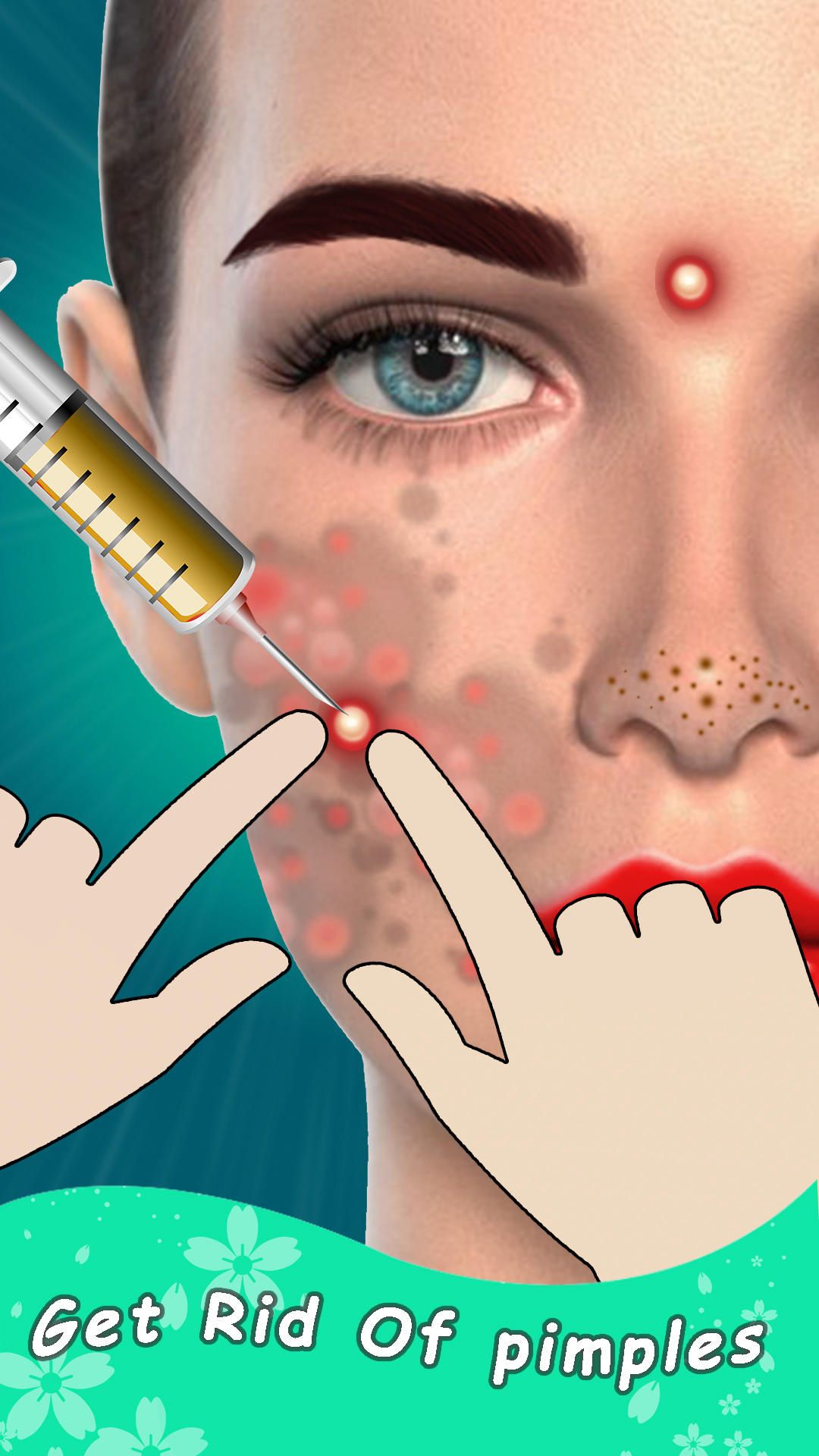 Korean Makeover:Asmr Salon Spa Game Screenshot