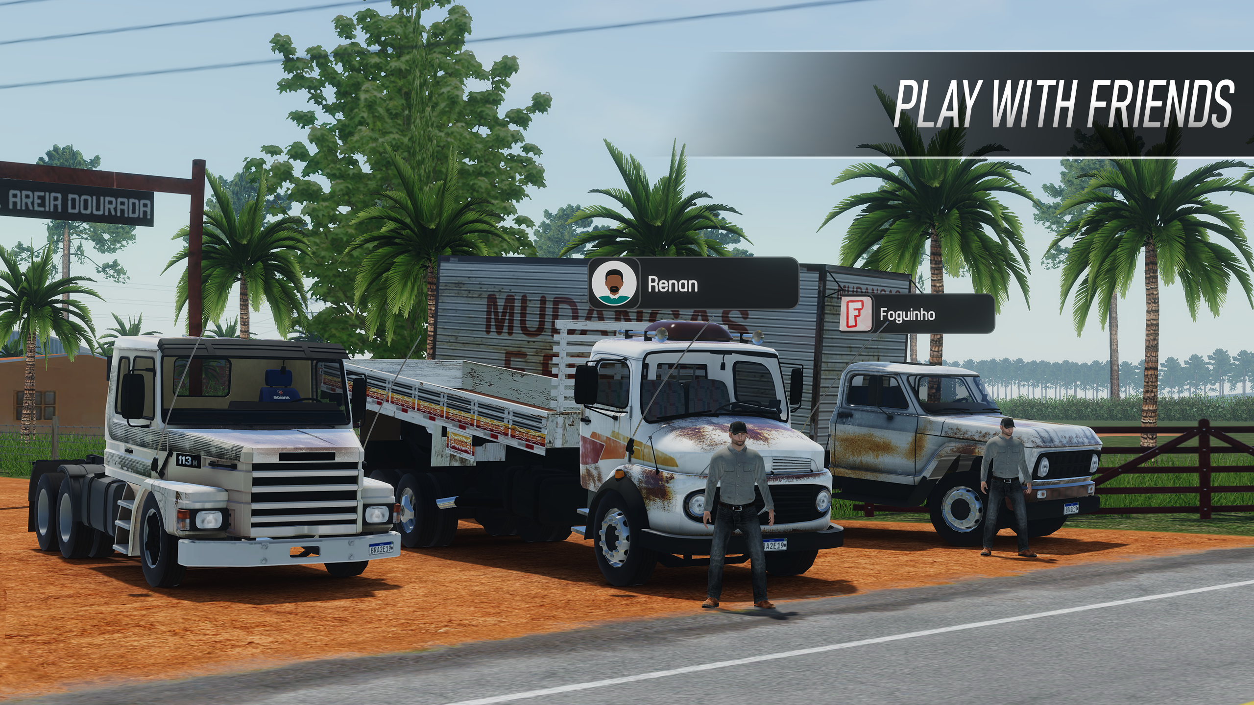 Global Truck Online Game Screenshot