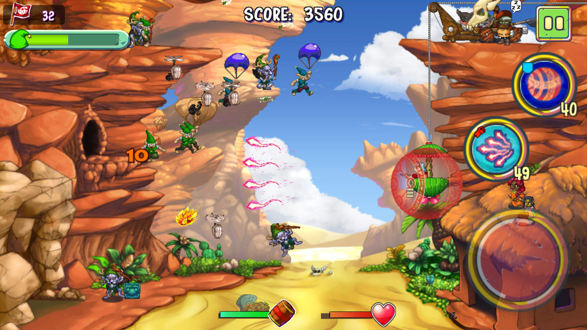 Cuplikan Layar Game Gnome More War Defense Shooter