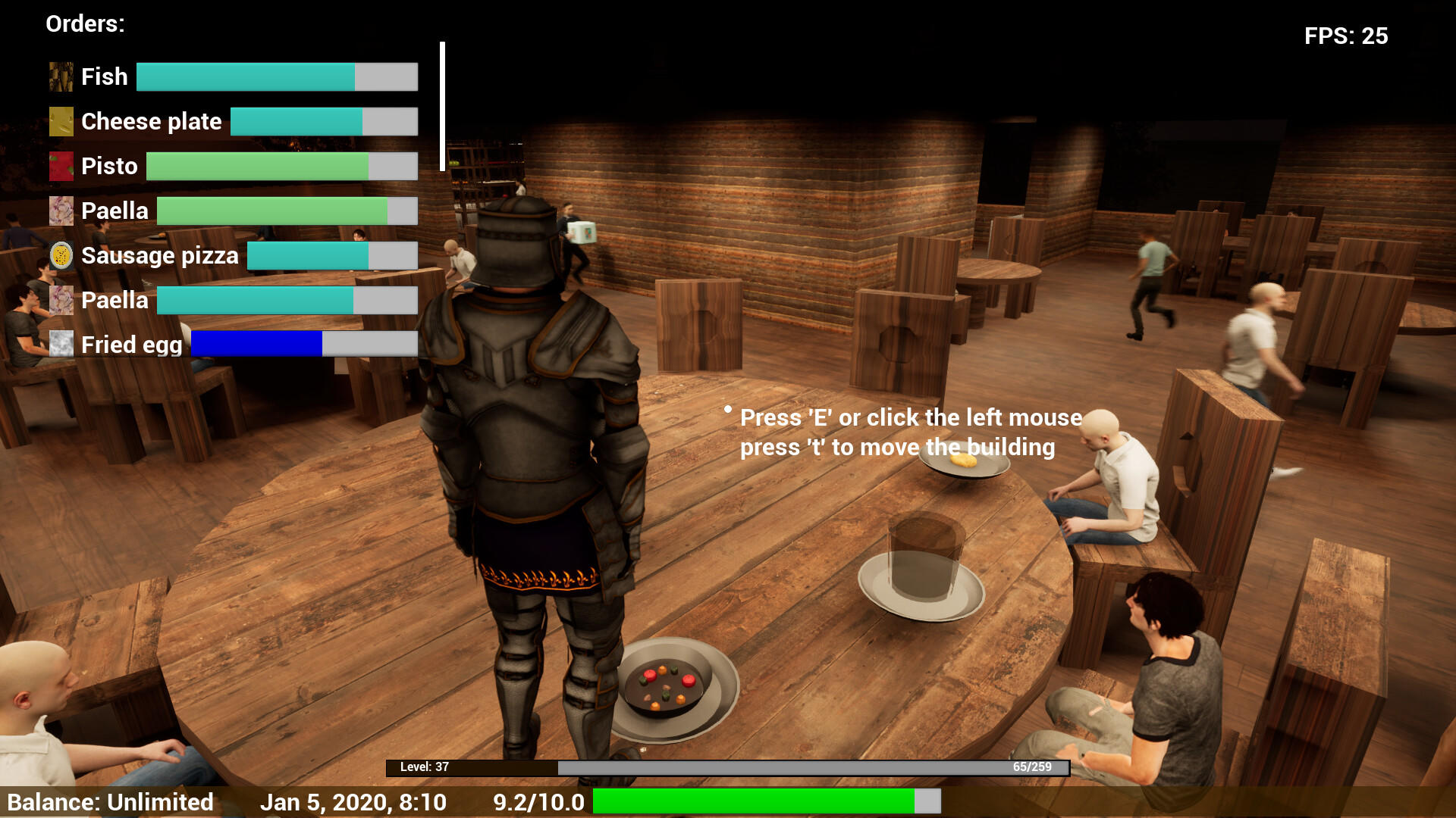 Kitchen Quest 게임 스크린 샷