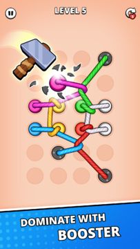 Rope Puzzle: Twisted Master Game Screenshot
