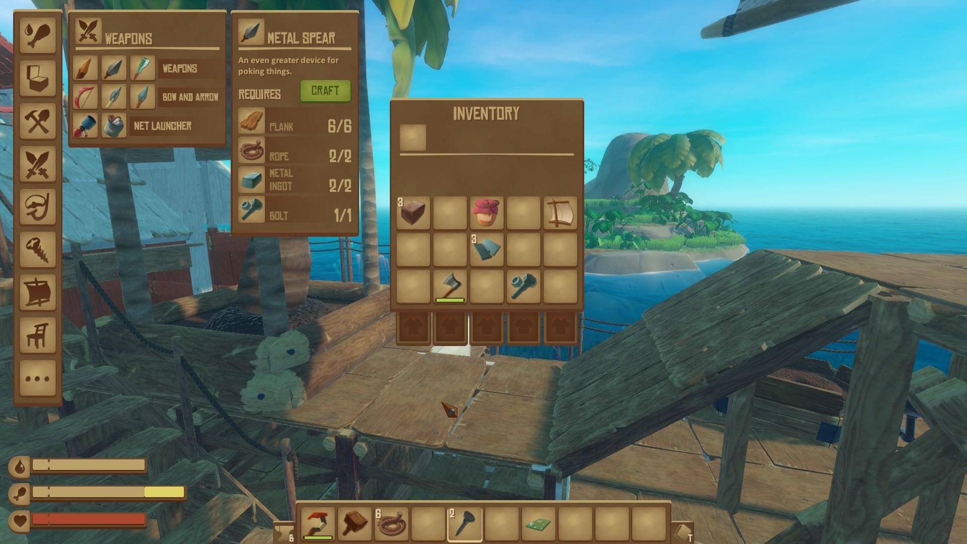 Raft Survival Multiplayer -como viajar pra ilha 