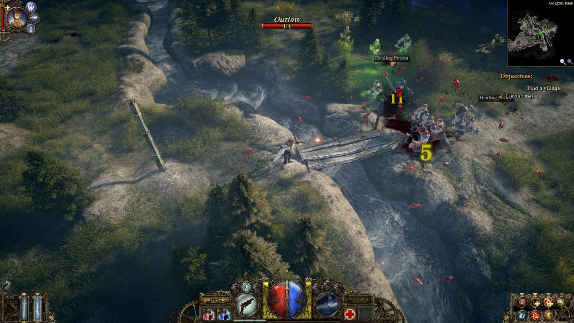 The Incredible Adventures of Van Helsing ภาพหน้าจอเกม