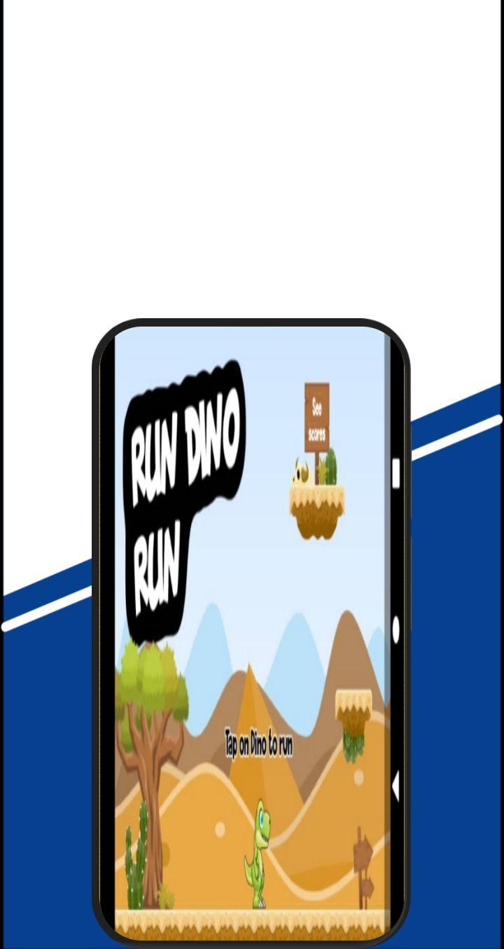 Скриншот игры Dino Run - Enormous Button