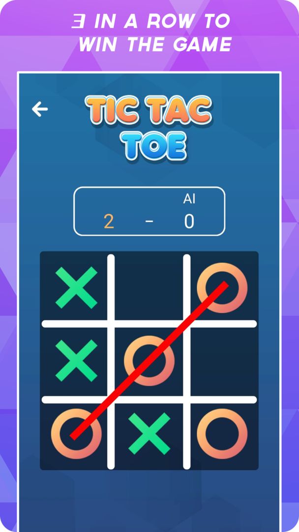 Tic Tac Toe Play - เกมปริศนาฟรี ภาพหน้าจอเกม